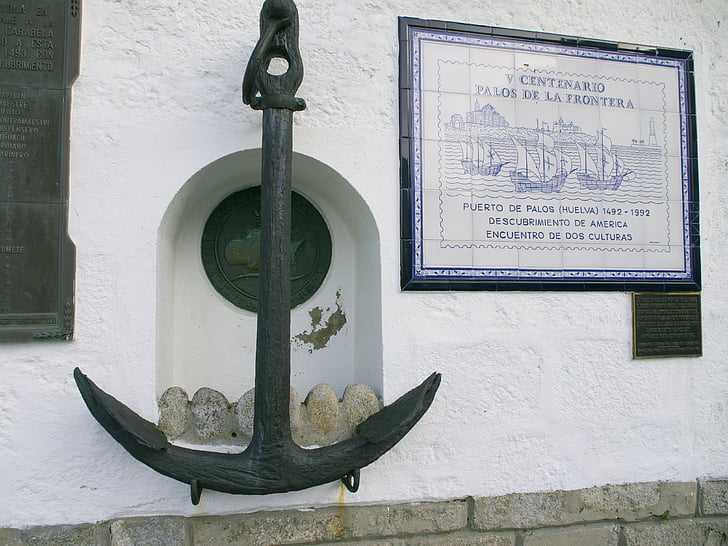 anchor, baiona, wall