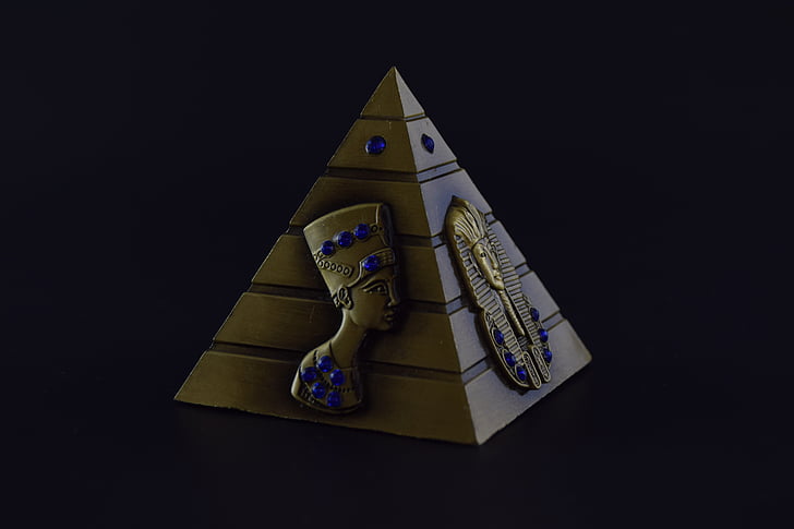 egypt, pyramid, gold