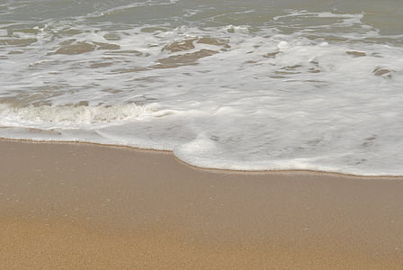 sea, beach, waves, guadeloupe, sand, caribbean