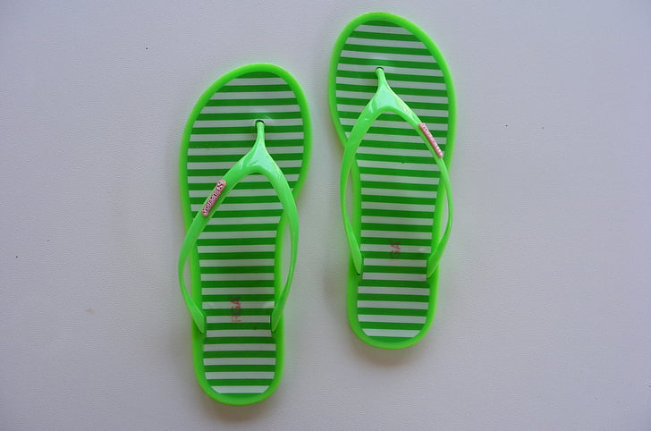 sandaler, tofflor, skor, flip flops