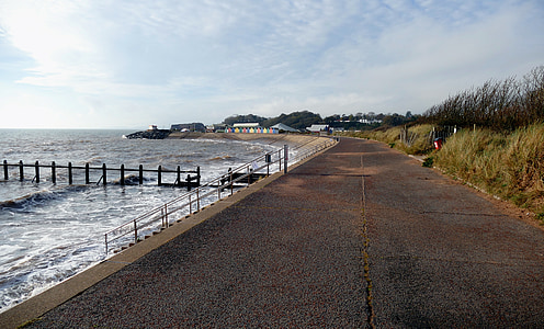 Dawlish warren, Devon, Beach, obala, ob morju, Velika Britanija, pesek