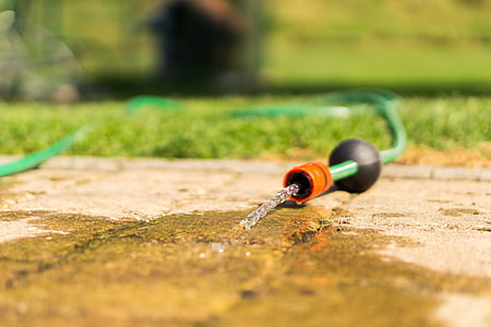 acqua, pulire, puramente, tubo flessibile, tubo flessibile di giardino, irrigazione, Casting