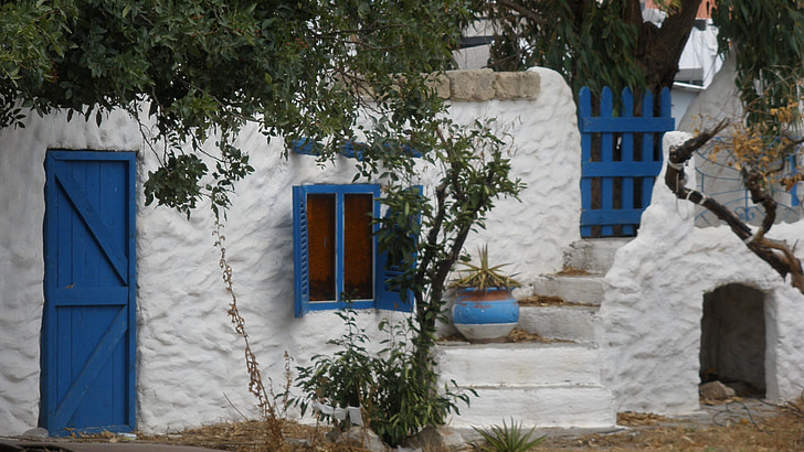 Graikija, sala, šventės, turizmo, Viduržemio jūros, mėlyna, Rodas