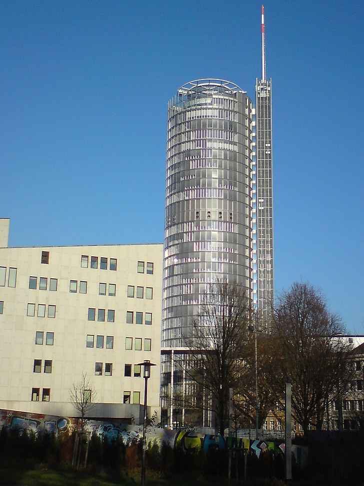 skyskrapa, Aalto-Theater, byggnad, hem, RWE tower, äta