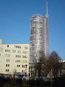 Wolkenkratzer, Aalto-Theater, Gebäude, nach Hause, RWE-Turm, Essen