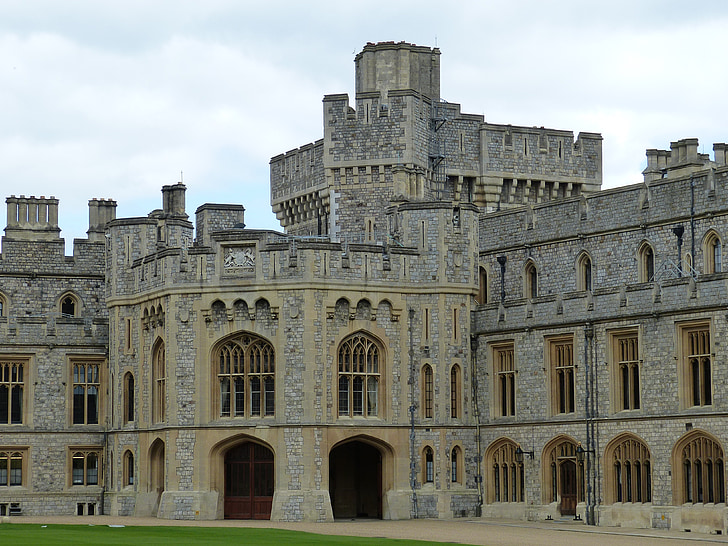 Englanti, Iso-Britannia, Lontoo, arkkitehtuuri, Windsor, Castle, Mielenkiintoiset kohteet: