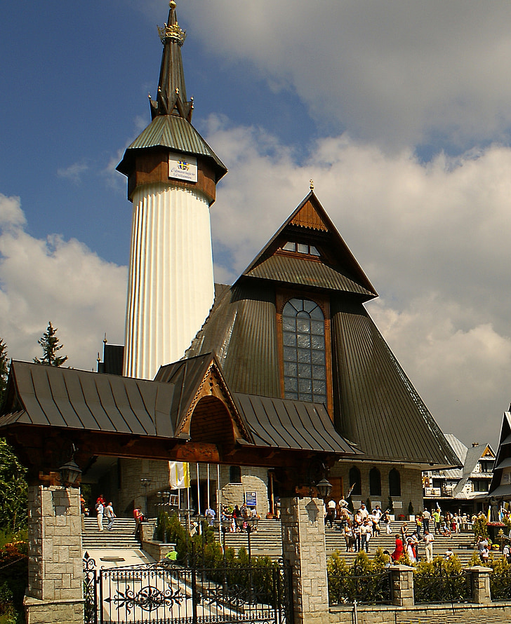 Nhà thờ, Nhà thờ palotynów, chôn cất, Centrum, thiêng liêng, các khu bảo tồn, xây dựng thiêng liêng