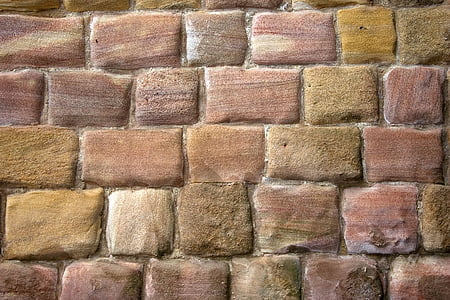 plano de fundo, pedra, parede, construção, seixo, rocha, rústico