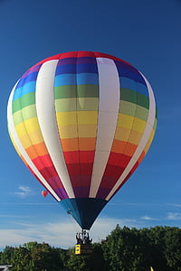 obloha, létání, Horkovzdušný balón, dobrodružství, vzduchu vozidlo, Koš, sportovní