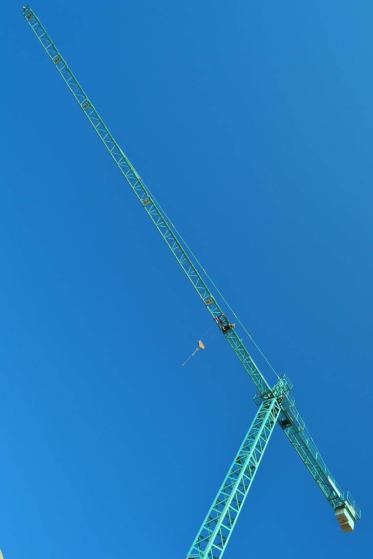 Crane, konstruktion, arbete