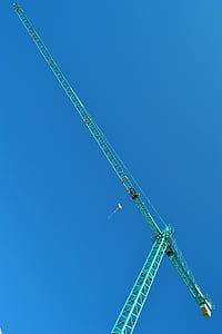 crane, construction, work