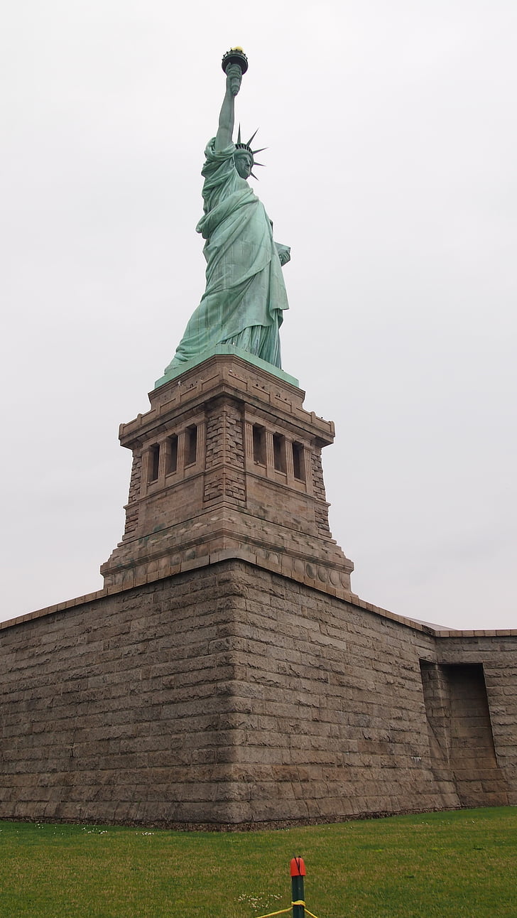 statue of liberty, miss liberty, new york, statue
