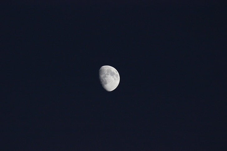 Luna, noc, večer