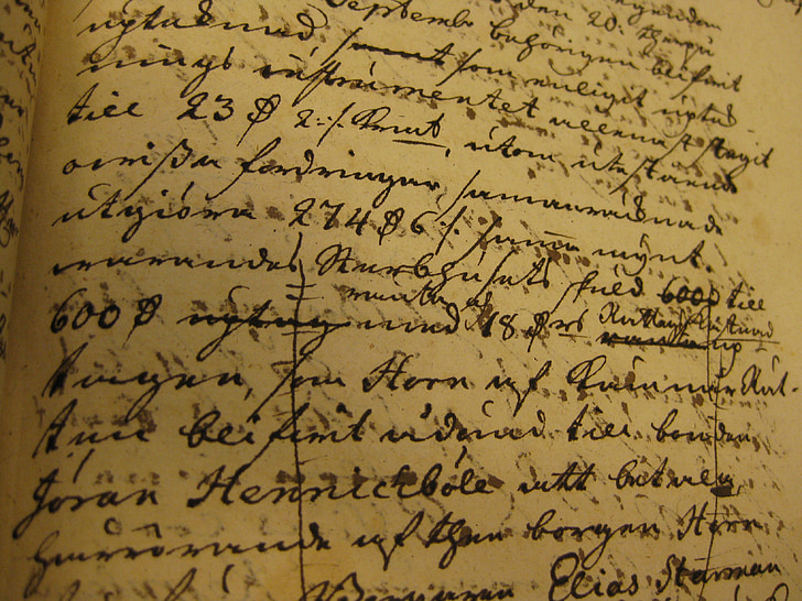 kalligraafia, dokumendi, vana, Rootsi, ajalugu, kiri