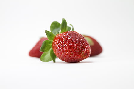 jordgubbe, frukter, mat, friska, färsk, Vegetarisk, röd