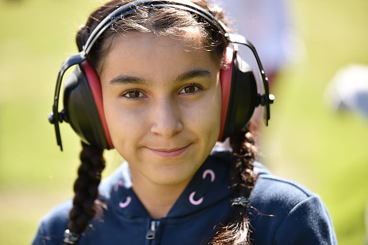 girl, braids, happy, sports, eyes, face, outdoors