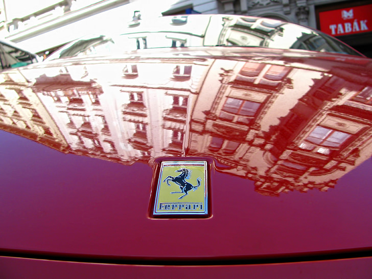 Ferrari, Brünn, Rennwagen, Automobile, Fahrzeuge, Motoren, Logo