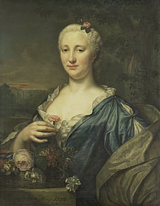 Agnes margaretha albinus, slikarstvo, portret, ženski, oseba, ženska, umetnine