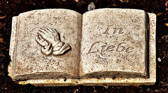 llibre, pedra, memòria, en commemoració, en l'amor, una experiència inoblidable, Cementiri