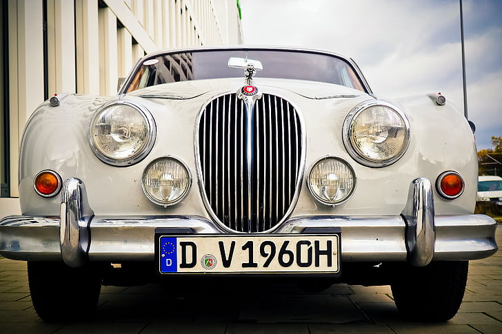 Авто, Jaguar, Олдтаймер, Автомобільні, транспортний засіб, класичний, старий автомобіль