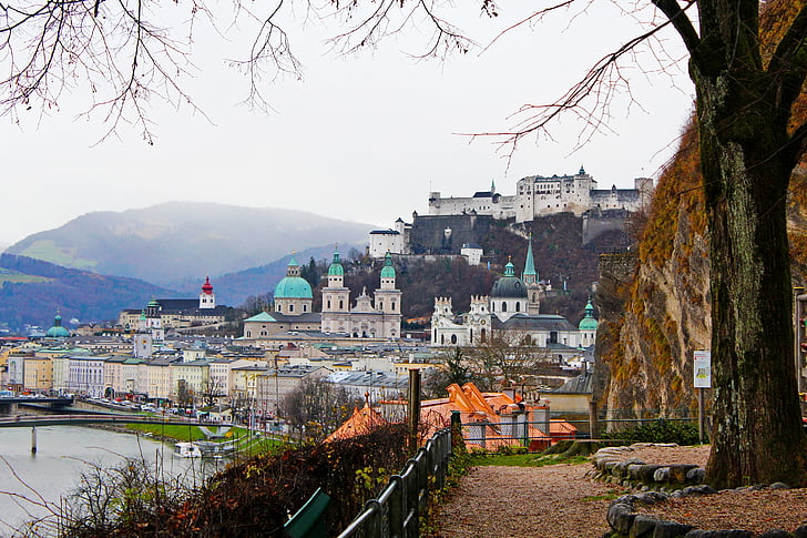 Àustria, Salzburg, Europa, viatges, paisatge, austríac, europeu