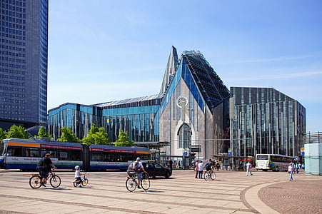 Leipzig, Augustus square, kirke, Universitetet