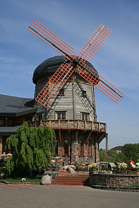 Mill, bangunan, daya tarik