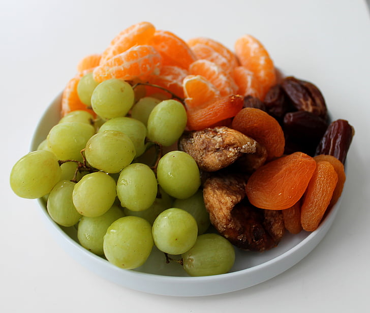 Obst, Obstschale, Früchte, Gesundheit, Essen, Feigen, Köstlichkeiten