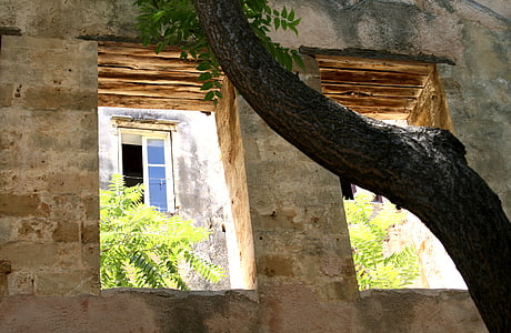 ventana, apertura, fachada