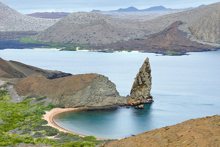Galapagos-Inseln, Galapagos, vulkanische, Landschaft, Natur, landschaftlich reizvolle, Landschaft