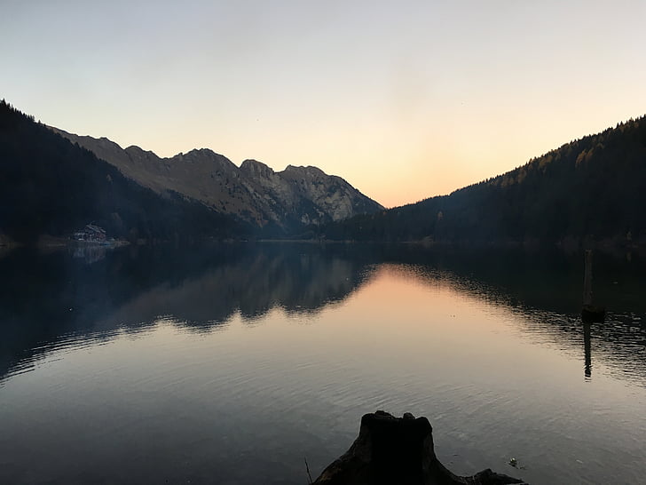 jezero, krajina, hory, Příroda, malebný, voda