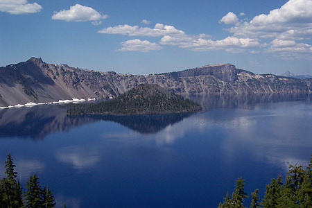 オレゴン州, クレーター湖, 2006, アウトドア, 火山, アメリカ, 純粋です
