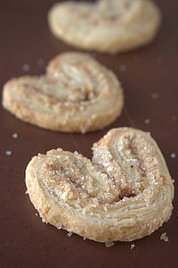 cookies, em forma de coração, açúcar, doce, biscoitos, sobremesa
