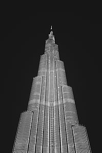 kiến trúc, xây dựng, Burj khalifa, kinh doanh, thành phố, cảnh quan thành phố, đương đại