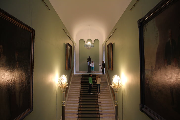 schodiště, Galerie, Treťjakovská, Moskva