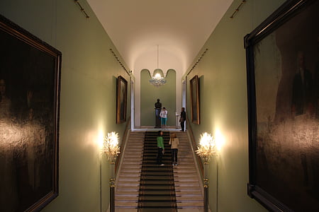 escaliers, Galerie, Tretiakov, Moscou