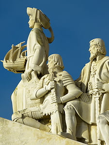 Lissabonin, Lisboa, padrao dos descobrimentos, kaupunkeja, Henry Navigator, muistomerkki, Portugali