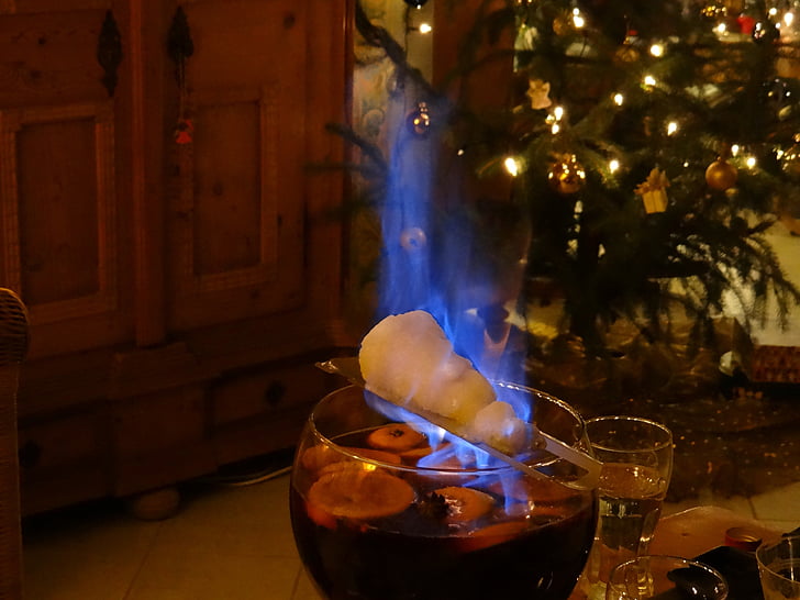 new year's eve, feuerzangenbowle, new year's day, drink, punch